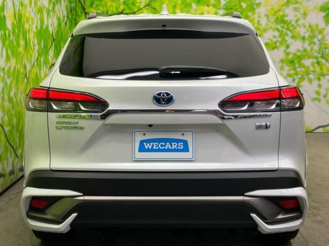 カローラクロス ハイブリッドZ 新品タイヤ/純正エアロ/保証書/ディスプレイオーディオ9インチ/トヨタセーフティセンス/シートヒーター 前席/パノラミックビューモニター/車線逸脱防止支援システム/電動バックドア 衝突被害軽減システム(42枚目)