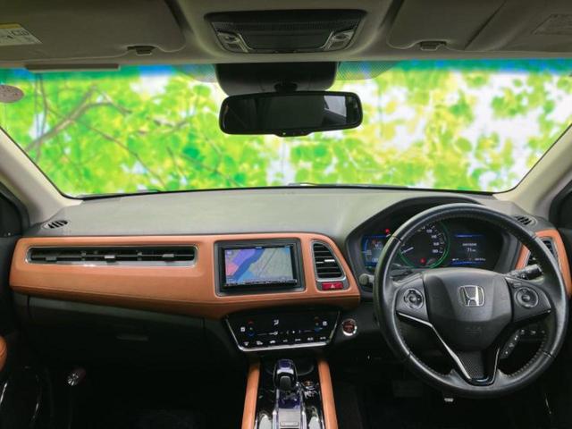 ヴェゼル ハイブリッドZ 保証書/社外 SDナビ/衝突安全装置/シートヒーター/シート ハーフレザー/ヘッドランプ LED/Bluetooth接続/ETC/EBD付ABS/横滑り防止装置/アイドリングストップ バックカメラ(38枚目)