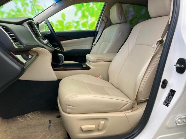 クラウン ロイヤルサルーン　純正エアロ／純正　８インチ　ＨＤＤナビ／パーキングアシスト　バックガイド／ドライブレコーダー　前後／ヘッドランプ　ＨＩＤ／Ｂｌｕｅｔｏｏｔｈ接続／ＥＴＣ／ＡＢＳ／横滑り防止装置　フルエアロ　電動シート（6枚目）