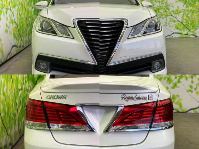 クラウン ロイヤルサルーン　純正エアロ／純正　８インチ　ＨＤＤナビ／パーキングアシスト　バックガイド／ドライブレコーダー　前後／ヘッドランプ　ＨＩＤ／Ｂｌｕｅｔｏｏｔｈ接続／ＥＴＣ／ＡＢＳ／横滑り防止装置　フルエアロ　電動シート（51枚目）