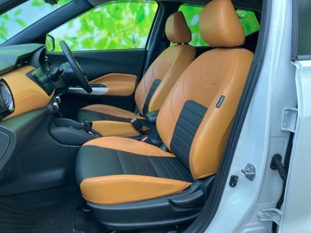 キックス Ｘツートーンインテリアエディション　保証書／純正　９インチ　ＳＤナビ／インテリジェントルームミラー／衝突安全装置／シートヒーター／アラウンドビューモニター／車線逸脱防止支援システム／シート　合皮／プロパイロット／ヘッドランプ　ＬＥＤ（6枚目）