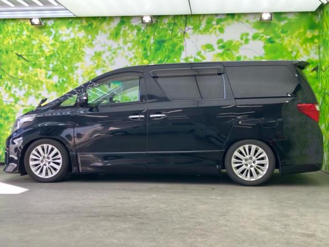 アルファード ２４０Ｓ　純正　８インチ　ＳＤナビ／フリップダウンモニター／両側電動スライドドア／ヘッドランプ　ＬＥＤ／ＥＴＣ／ＥＢＤ付ＡＢＳ／横滑り防止装置／エアバッグ　運転席／エアバッグ　助手席／エアバッグ　サイド（2枚目）