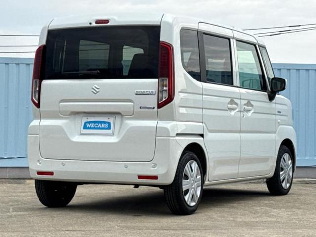 スペーシア ハイブリッドG 保証書/セーフティサポート(スズキ)/車線逸脱防止支援システム/ヘッドランプ LED/EBD付ABS/横滑り防止装置/アイドリングストップ/禁煙車/エアバッグ 運転席/エアバッグ 助手席 盗難防止装置(3枚目)