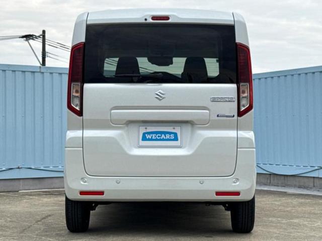 スペーシア ハイブリッドG 保証書/セーフティサポート(スズキ)/車線逸脱防止支援システム/ヘッドランプ LED/EBD付ABS/横滑り防止装置/アイドリングストップ/禁煙車/エアバッグ 運転席/エアバッグ 助手席 盗難防止装置(45枚目)