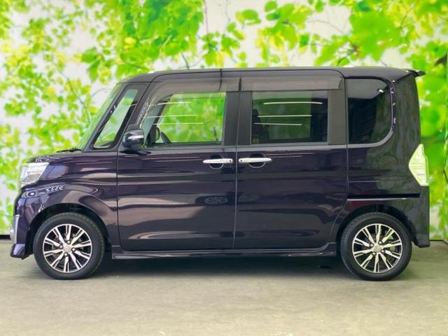 タント カスタムＸトップエディションＳＡ２　保証書／純正　ＳＤナビ／衝突安全装置／電動スライドドア／シート　ハーフレザー／ヘッドランプ　ＬＥＤ／Ｂｌｕｅｔｏｏｔｈ接続／ＥＴＣ／ＥＢＤ付ＡＢＳ／横滑り防止装置／アイドリングストップ　バックカメラ（2枚目）