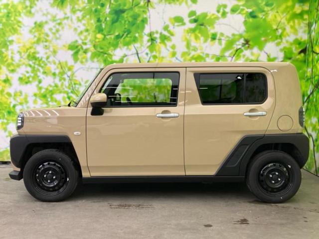 タフト Ｘ　新品タイヤ／ガラスルーフ／保証書／スマートアシスト（トヨタ・ダイハツ）／車線逸脱防止支援システム／ヘッドランプ　ＬＥＤ／横滑り防止装置／アイドリングストップ／禁煙車／エアバッグ　運転席　レーンアシスト（2枚目）