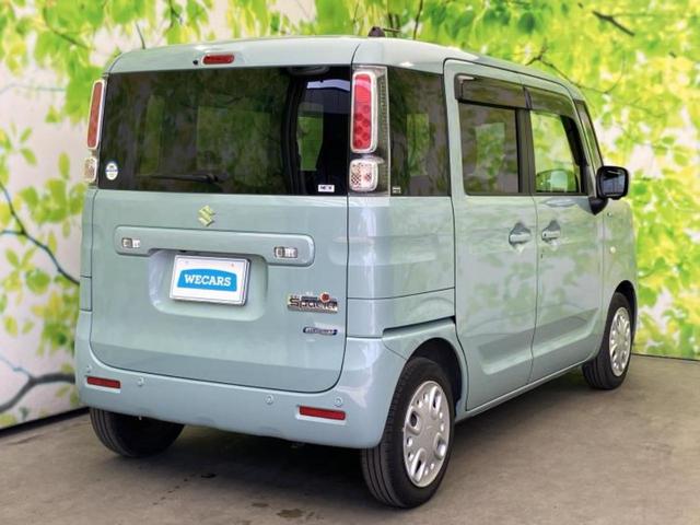 スペーシア ハイブリッドＧ　新品タイヤ／保証書／純正　ＳＤナビ／セーフティサポート（スズキ）／全方位モニター用カメラ／車線逸脱防止支援システム／ＥＢＤ付ＡＢＳ／横滑り防止装置／アイドリングストップ／フルセグＴＶ　全周囲カメラ（3枚目）