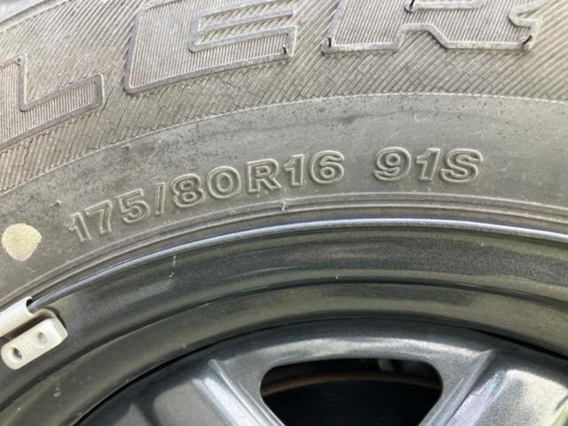 ジムニー 4WD XL 新品タイヤ/保証書/社外 SDナビ/レーダーブレーキサポート(スズキ)/シートヒーター/車線逸脱防止支援システム/Bluetooth接続/ETC/EBD付ABS/横滑り防止装置/バックモニター ターボ(45枚目)