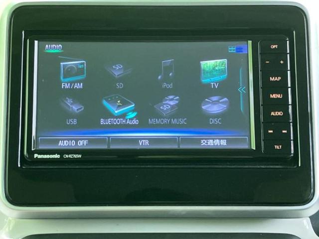 スペーシア ハイブリッドＸ　新品タイヤ／保証書／純正　ＳＤナビ／衝突安全装置／両側電動スライドドア／シートヒーター　運転席／全方位モニター／車線逸脱防止支援システム／ＵＳＢジャック／Ｂｌｕｅｔｏｏｔｈ接続／ＥＢＤ付ＡＢＳ（9枚目）