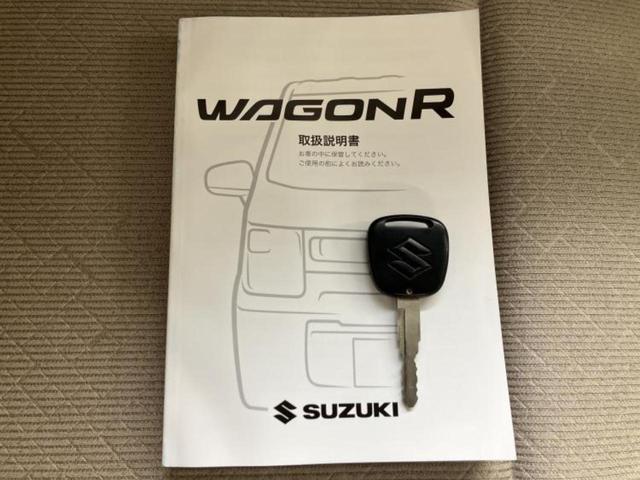ワゴンR FA 新品タイヤ/EBD付ABS/横滑り防止装置/エアバッグ 運転席/エアバッグ 助手席/パワーウインドウ/キーレスエントリー/パワーステアリング/盗難防止システム/マニュアルエアコン/取扱説明書(27枚目)