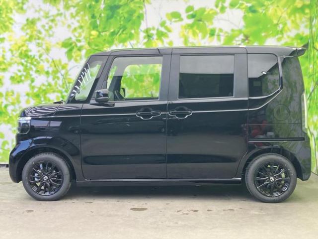 N-BOXカスタム ブラックスタイル 純正 8インチ ナビ/ホンダセンシング/両側電動スライドドア/シートヒーター 前席/車線逸脱防止支援システム/登録済未使用車/ヘッドランプ LED/Bluetooth接続/EBD付ABS バックカメラ(2枚目)