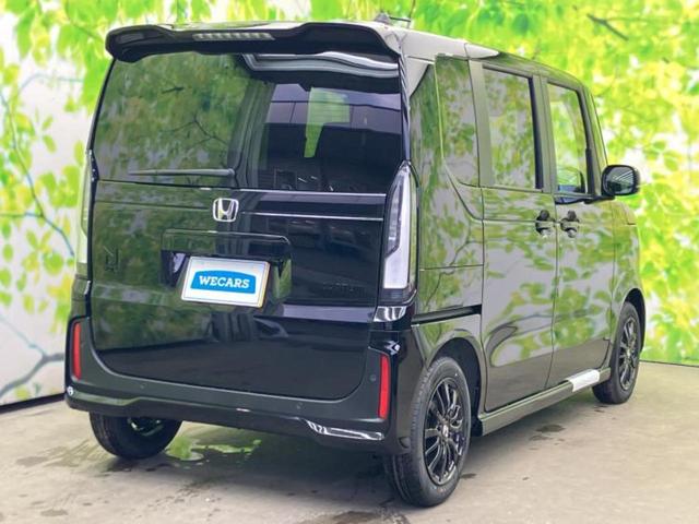 N-BOXカスタム ブラックスタイル 純正 8インチ ナビ/ホンダセンシング/両側電動スライドドア/シートヒーター 前席/車線逸脱防止支援システム/登録済未使用車/ヘッドランプ LED/Bluetooth接続/EBD付ABS バックカメラ(3枚目)