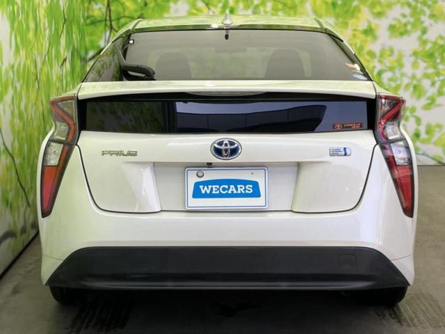 プリウス S 新品タイヤ/保証書/純正 SDナビ/ヘッドランプ LED/Bluetooth接続/ETC/EBD付ABS/横滑り防止装置/バックモニター/フルセグTV/DVD/エアバッグ 運転席 バックカメラ(37枚目)