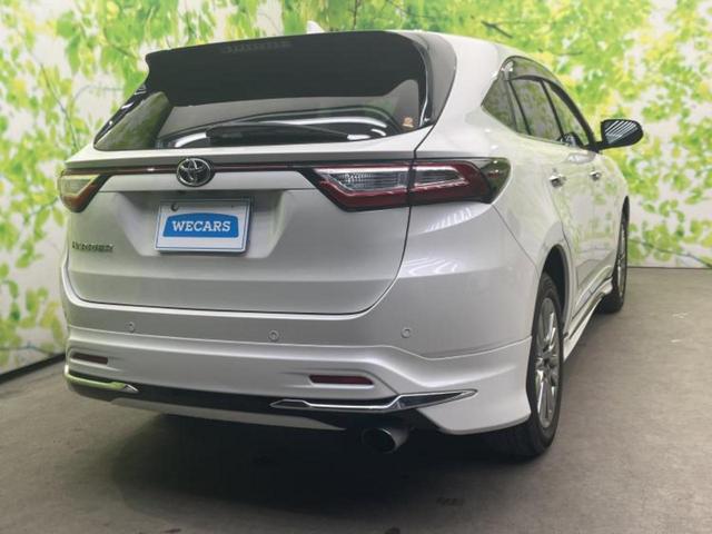 ハリアー プレミアム　新品タイヤ／サンルーフ／純正エアロ／保証書／純正　９インチ　ＳＤナビ／衝突安全装置／車線逸脱防止支援システム／シート　ハーフレザー／電動バックドア／ドライブレコーダー　前後／ヘッドランプ　ＬＥＤ（3枚目）