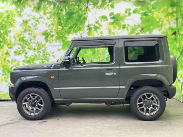 ジムニー ４ＷＤ　ＸＣ　新品タイヤ／保証書／社外　ＳＤナビ／シートヒーター／車線逸脱防止支援システム／ヘッドランプ　ＬＥＤ／ＥＴＣ／ＡＢＳ／横滑り防止装置／フルセグＴＶ／エアバッグ　運転席／エアバッグ　助手席　ワンオーナー（2枚目）