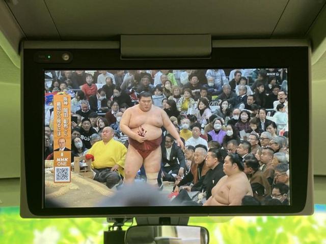 アルファード Ｓ　新品タイヤ／純正　１０インチ　メモリーナビ／フリップダウンモニター　純正　１２．１インチ／トヨタセーフティセンス／両側電動スライドドア／車線逸脱防止支援システム／ドライブレコーダー　前後　バックカメラ（12枚目）