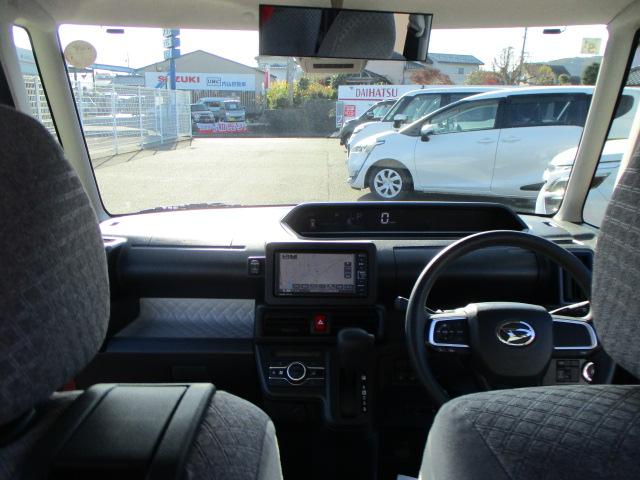 タント X 純正ナビTV LEDヘッドライト シートヒーター スマートキー スマートアシスト(9枚目)