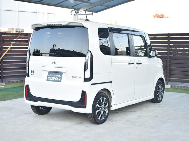 Ｎ－ＢＯＸカスタム ベースグレード　８インチＨｏｎｄａＣＯＮＮＥＣＴナビ／Ｂｌｕｅｔｏｏｔｈ／フルセグＴＶ／バックモニター／ＥＴＣ／ホンダセンシング／両側電動スライドドア／前席シートヒーター／クリアランスソナー／電子パーキング（10枚目）