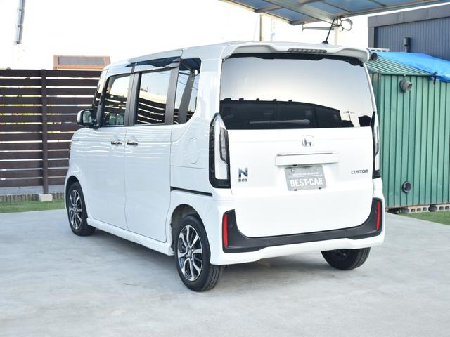 Ｎ－ＢＯＸカスタム ベースグレード　８インチＨｏｎｄａＣＯＮＮＥＣＴナビ／Ｂｌｕｅｔｏｏｔｈ／フルセグＴＶ／バックモニター／ＥＴＣ／ホンダセンシング／両側電動スライドドア／前席シートヒーター／クリアランスソナー／電子パーキング（12枚目）