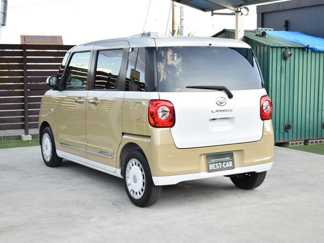 ムーヴキャンバス ストライプスG 衝突被害軽減ブレーキ/両側電動スライドドア/社外ナビ/Bluetooth/フルセグTV/バックモニター/クリアランスソナー/前席シートヒーター/ステアリングスイッチ/電子パーキング/ETC(12枚目)