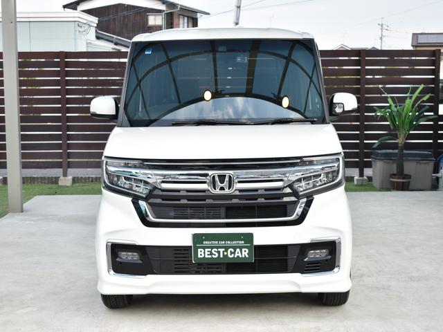 Ｎ－ＢＯＸカスタム Ｌ　ホンダセンシング／両側電動スライドドア／純正８インチナビ／バックモニター／フルセグＴＶ／Ｂｌｕｅｔｏｏｔｈ／前席シートヒーター／クリアランスソナー／横滑り防止装置／電子パーキング／ビルトインＥＴＣ（6枚目）