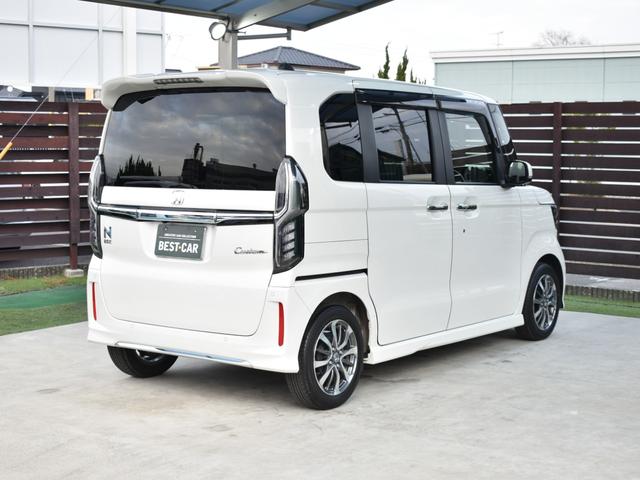 Ｎ－ＢＯＸカスタム Ｌ　ホンダセンシング／両側電動スライドドア／純正８インチナビ／バックモニター／フルセグＴＶ／Ｂｌｕｅｔｏｏｔｈ／前席シートヒーター／クリアランスソナー／横滑り防止装置／電子パーキング／ビルトインＥＴＣ（10枚目）