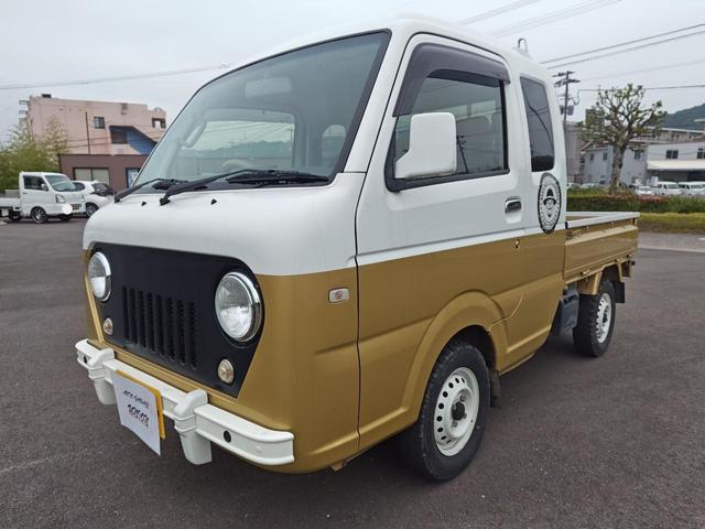 スーパーキャリイ Ｘ　４ＷＤ　オートマ車　ＥＴＣ　パワーウィンドウ　エアコン　パワーステアリング　衝突軽減ブレーキ　三方開　積載可能量３５０ｋｇ（3枚目）