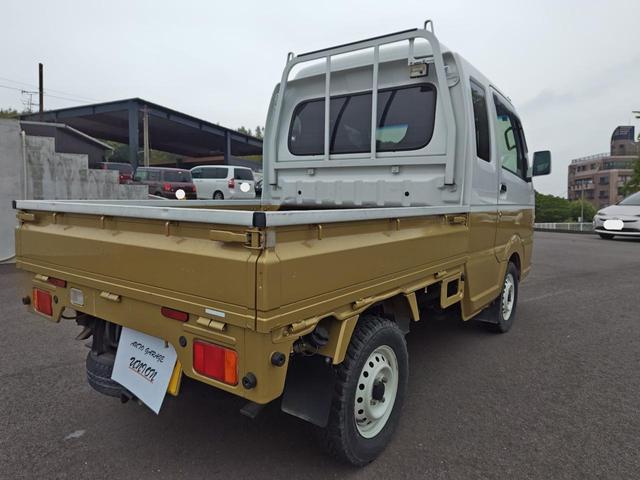 スーパーキャリイ Ｘ　４ＷＤ　オートマ車　ＥＴＣ　パワーウィンドウ　エアコン　パワーステアリング　衝突軽減ブレーキ　三方開　積載可能量３５０ｋｇ（7枚目）