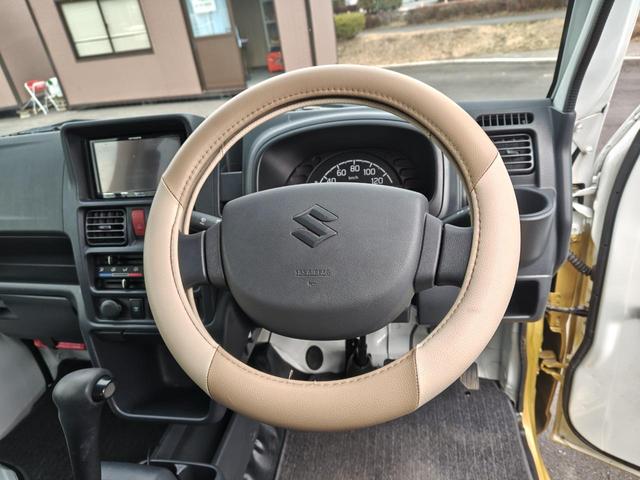 スーパーキャリイ Ｘ　４ＷＤ　オートマ車　ＥＴＣ　パワーウィンドウ　エアコン　パワーステアリング　衝突軽減ブレーキ　三方開　積載可能量３５０ｋｇ（24枚目）