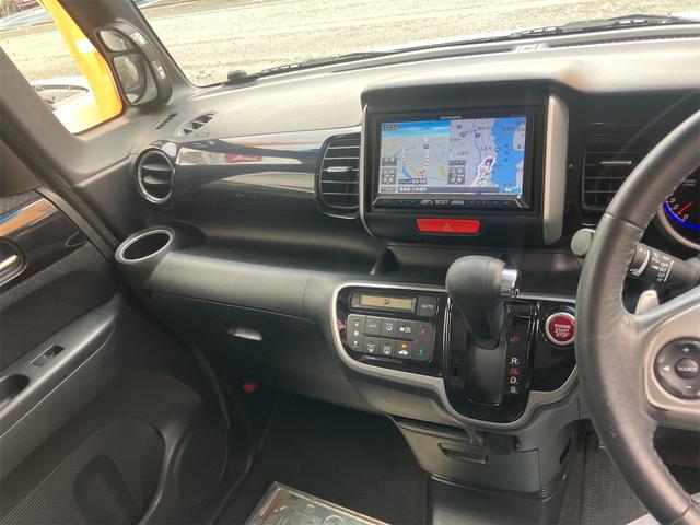 Ｎ－ＢＯＸカスタム Ｇ・ターボパッケージ　ドライブレコーダー　ＥＴＣ　両側電動スライドドア　ナビ　ＴＶ　オートクルーズコントロール　オートライト　ＨＩＤ　スマートキー　アイドリングストップ　電動格納ミラー　ＣＶＴ　盗難防止システム　ＡＢＳ（28枚目）