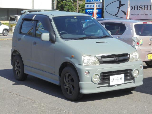 エアロダウンカスタムX マットカラーNEWオールペン・ターボ・キーレス・電格ミラー・走行45013km・禁煙車(3枚目)
