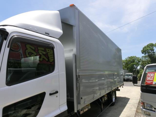 ヒノレンジャー 　ウイング　ワイドキャブ　エアサス　バックカメラ　ラッシングレール　アルミホイール導風板付　オートマ　運転席エアバッグ　修復歴無し（7枚目）
