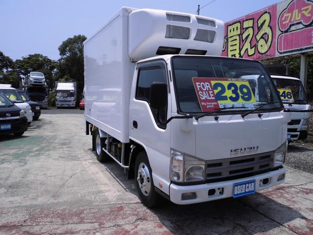 エルフトラック 　冷蔵冷凍車　標準キャブ　ショートボデー　パワーゲート付　ラッシングレール２段　床板ステンレス　サイドドア付（7枚目）