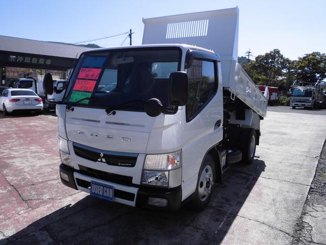 キャンター ダンプ　３トン積み　４ナンバー　オールペン済　ボデー補強済　ボデー内寸長さ３１０ｃｍ　幅１６０ｃｍ（3枚目）