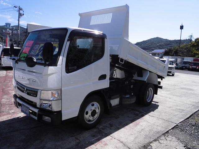キャンター ダンプ　３トン積み　４ナンバー　オールペン済　ボデー補強済　ボデー内寸長さ３１０ｃｍ　幅１６０ｃｍ（8枚目）