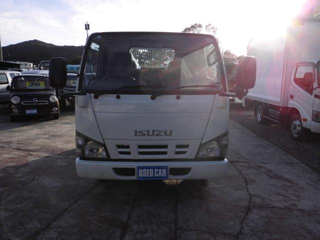 エルフトラック フルフラットローダンプ オールペン済 2トン積み フルフラットロー 4ナンバー エアコン パワステ パワーウインド エアバック ボデー内寸長さ310cm 幅160cm(4枚目)