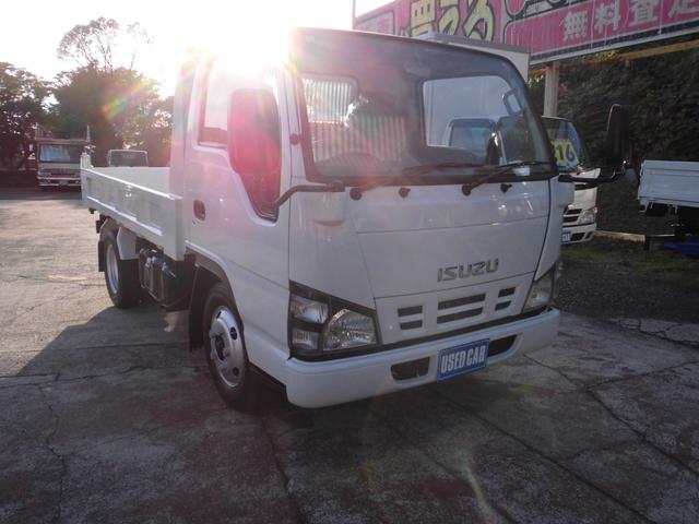 エルフトラック フルフラットローダンプ オールペン済 2トン積み フルフラットロー 4ナンバー エアコン パワステ パワーウインド エアバック ボデー内寸長さ310cm 幅160cm(10枚目)