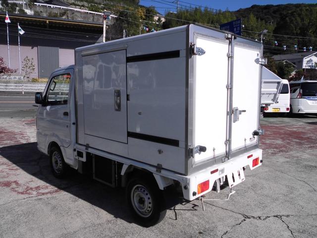 キャリイトラック 冷蔵冷凍車 エアコンパワステ パワーウインド ー20度設定 サイドドア付 ナビ テレビ バックカメラ オートマチック(5枚目)