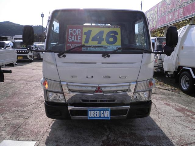 キャンター 　２トン　平ボデー　標準キャブ　ショートボデー　２トン積み　フルフラットロー　床鉄板張り　エアコン　パワステ　パワーウインド（2枚目）