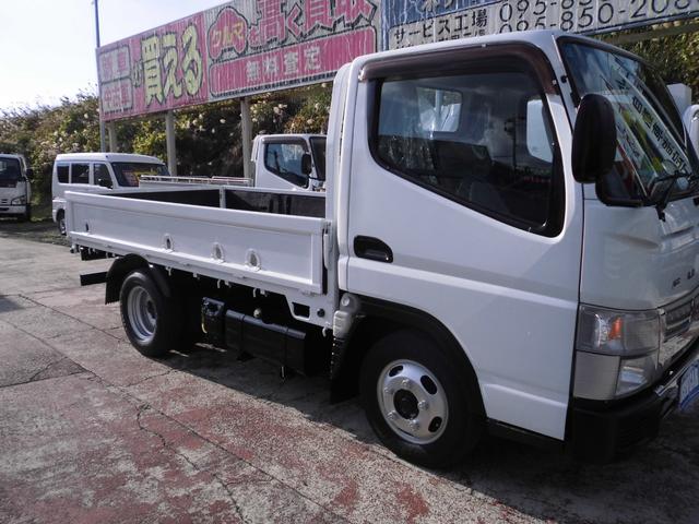 キャンター 　２トン　平ボデー　標準キャブ　ショートボデー　２トン積み　フルフラットロー　床鉄板張り　エアコン　パワステ　パワーウインド（12枚目）