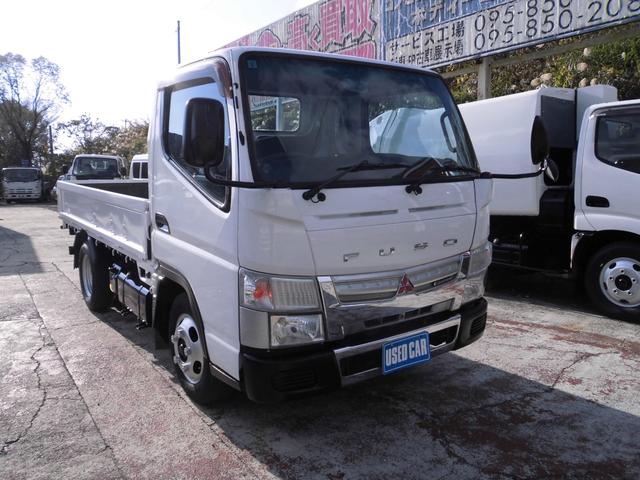 キャンター 　２トン　平ボデー　標準キャブ　ショートボデー　２トン積み　フルフラットロー　床鉄板張り　エアコン　パワステ　パワーウインド（14枚目）