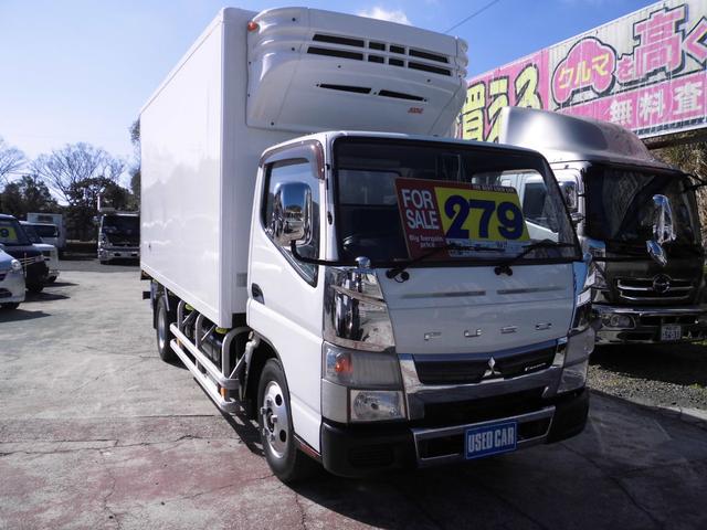 キャンター 　冷蔵冷凍車　標準キャブ　サイドドア付　ー３０度設定　床キーストン　バックカメラ　５速マニュアル　ラッシングレール　水抜穴２×２　ボデー内寸長さ４２５ｃｍ　幅１６６ｃｍ　高さ１８２ｃｍ（9枚目）
