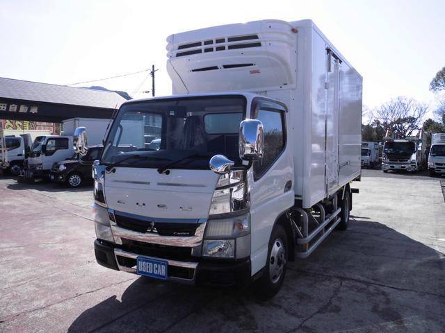 キャンター 　冷蔵冷凍車　標準キャブ　サイドドア付　ー３０度設定　床キーストン　バックカメラ　５速マニュアル　ラッシングレール　水抜穴２×２　ボデー内寸長さ４２５ｃｍ　幅１６６ｃｍ　高さ１８２ｃｍ（15枚目）
