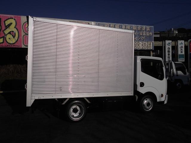 アトラストラック 　アルミバン　ドライバン　標準キャブ　フルフラットロー　２トン積み　全塗装済　バックカメラ付　ブレーキアシスト付　ディーゼル　６速オートマチック　ラッシングレール２段（11枚目）