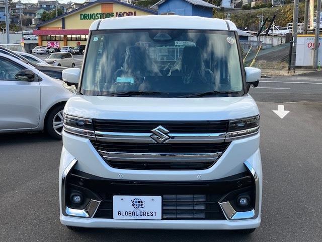 スペーシアカスタム 　ＨＹＢＲＩＤ　ＸＳ　ナビｐｋｇ　届け出済未使用車　全方位カメラ　両側電動スライドドア　シートヒータ―　ハンドルヒーター（2枚目）