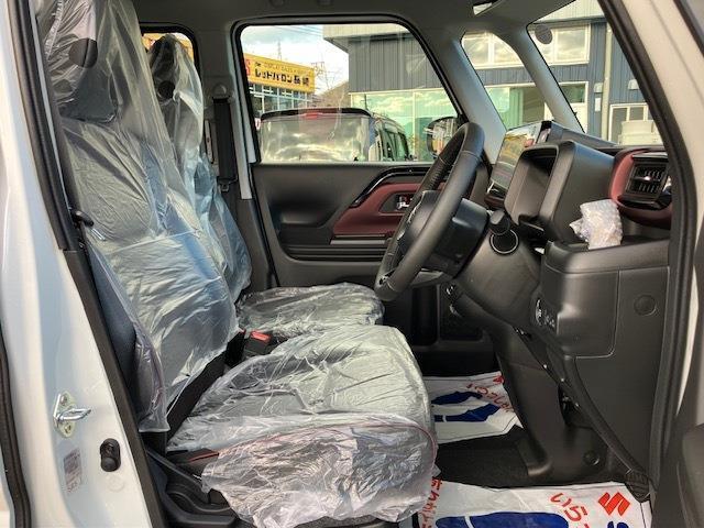 スペーシアカスタム 　ＨＹＢＲＩＤ　ＸＳ　ナビｐｋｇ　届け出済未使用車　全方位カメラ　両側電動スライドドア　シートヒータ―　ハンドルヒーター（10枚目）