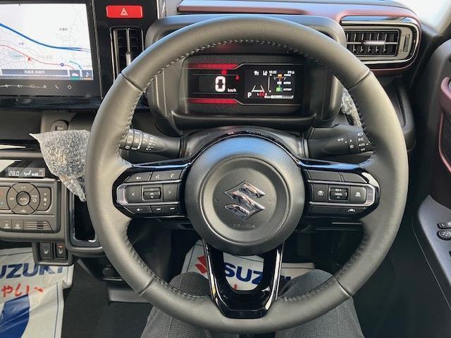 スペーシアカスタム 　ＨＹＢＲＩＤ　ＸＳ　ナビｐｋｇ　届け出済未使用車　全方位カメラ　両側電動スライドドア　シートヒータ―　ハンドルヒーター（17枚目）