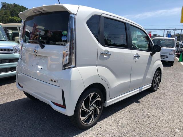 カスタム RS ハイパーリミテッドSAIII 5年保証付 衝突被害軽減ブレーキ LEDライト オートライト オートマチックハイビーム ハーフレザーシート シートヒーター アイドリングストップ スマートキー プッシュスタート 純正アルミホイール(5枚目)