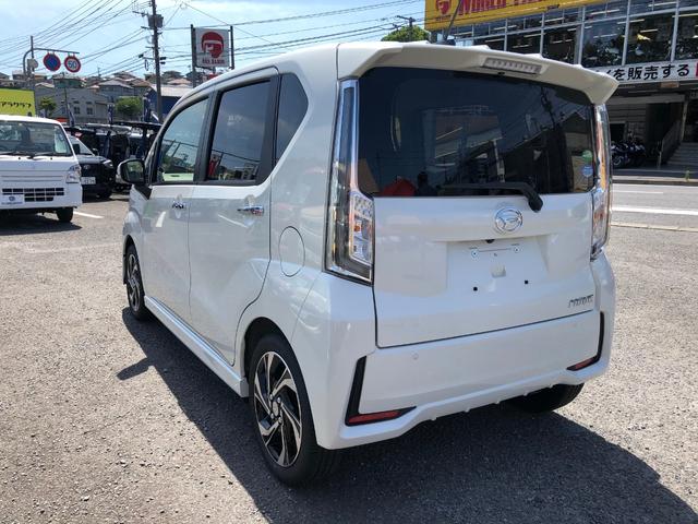 カスタム RS ハイパーリミテッドSAIII 5年保証付 衝突被害軽減ブレーキ LEDライト オートライト オートマチックハイビーム ハーフレザーシート シートヒーター アイドリングストップ スマートキー プッシュスタート 純正アルミホイール(7枚目)