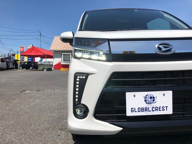 カスタム RS ハイパーリミテッドSAIII 5年保証付 衝突被害軽減ブレーキ LEDライト オートライト オートマチックハイビーム ハーフレザーシート シートヒーター アイドリングストップ スマートキー プッシュスタート 純正アルミホイール(9枚目)